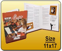 Wholesale 11x17 Brochures Printing for Resellers